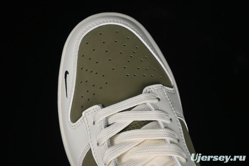 Nike SB Dunk Low Supreme Collaboration - Liberation Green Anniversary High-End Custom Low-Top Casual Sneakers - CH8311-231