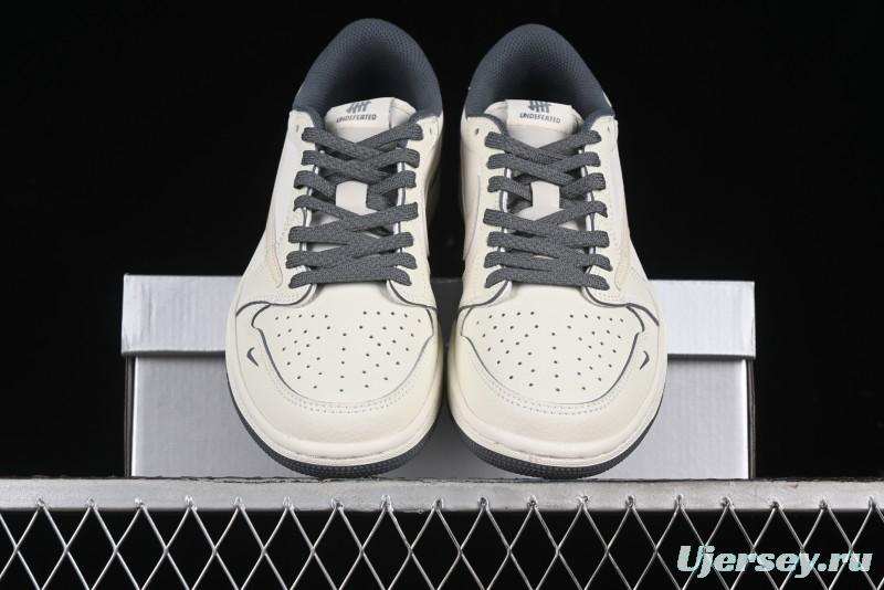 Nike Travis Scott x Fragment Design x Air Jordan 1 Low OG SP AJ1 Casual Sneakers - DM7866-018