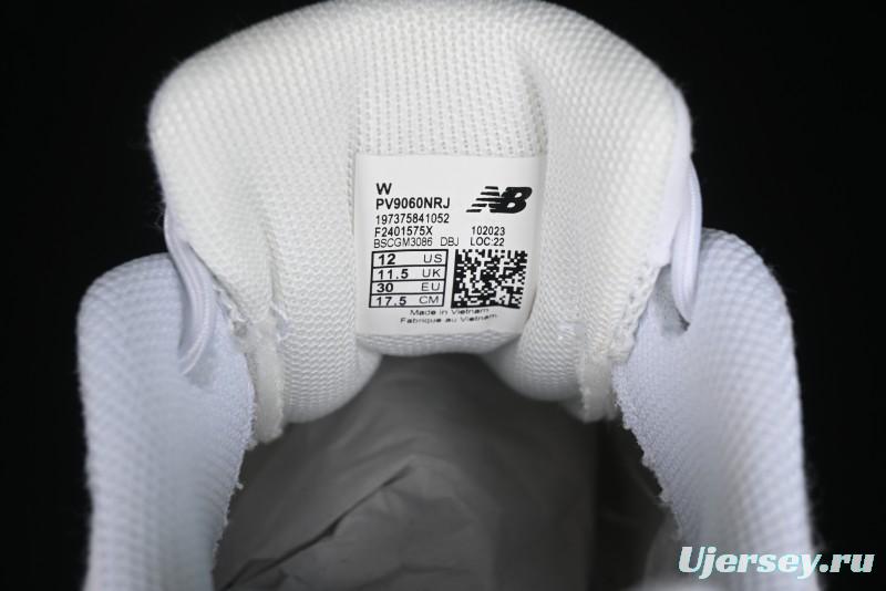 New Balance 9060 Series Hook and Loop Kids Sneakers - PV9060NRJ