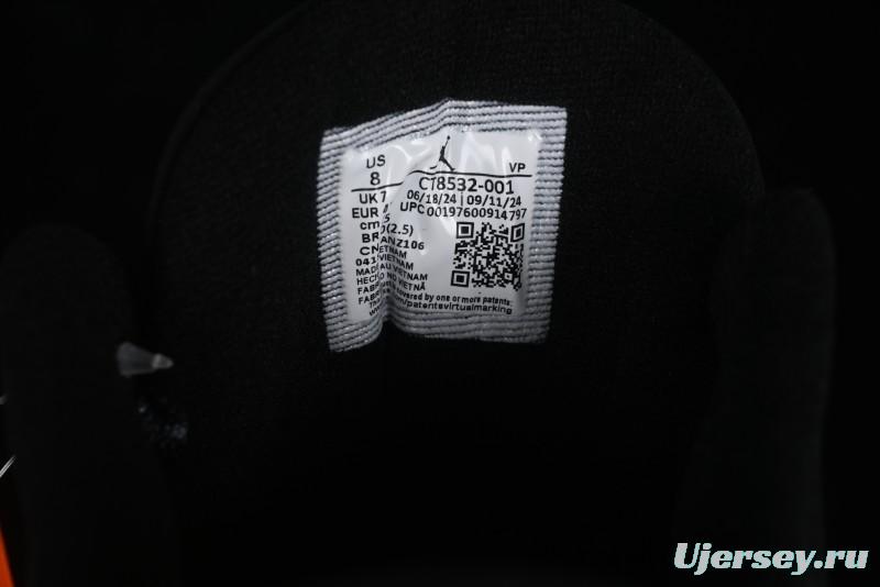 Nike Air Jordan 3 Retro Basketball Shoes in Midnight Black - CT8532-001