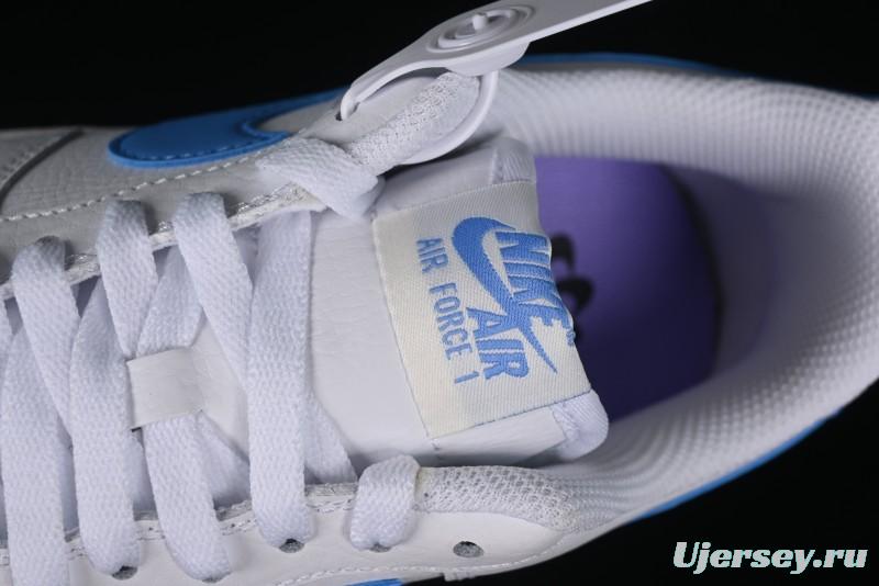 Nike Air Force 1 '07 Low Casual Sneakers with Full-Length Air Cushion - DC9486-104