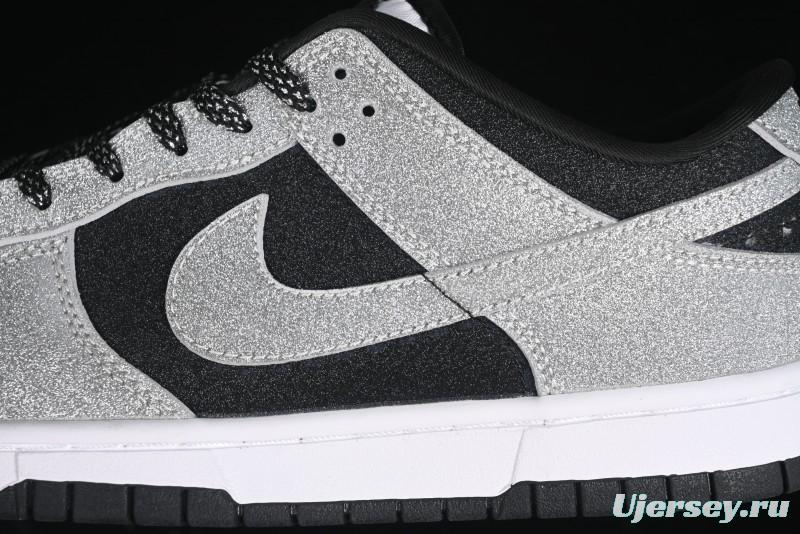 Nike SB Dunk Low Black Reverse Starry Sky Anniversary High-End Custom Low-Top Casual Skate Shoes - KK1333-003