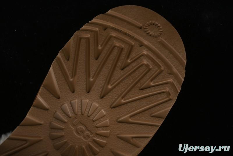 UGG Classic Mini Alpine Genuine Leather Warm and Versatile Snow Boots - 1158251