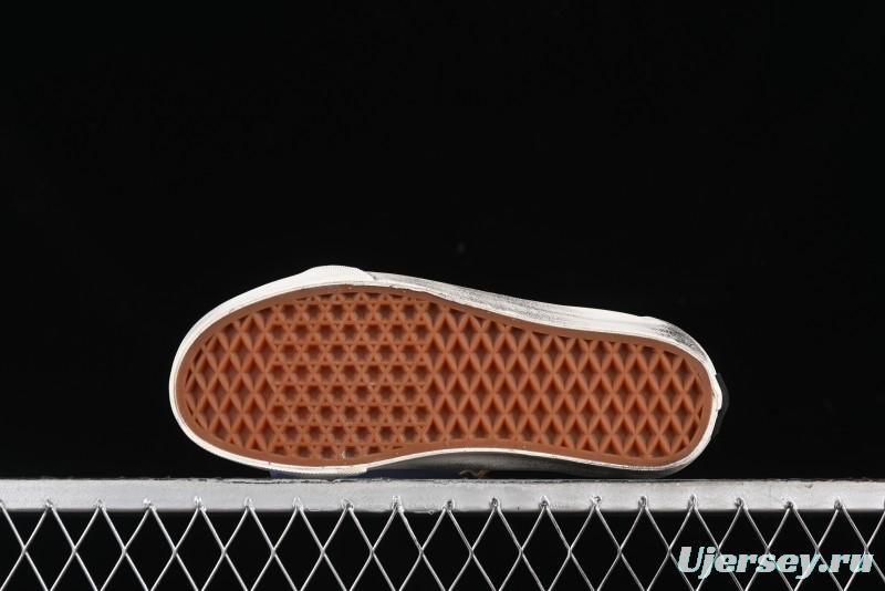 Vans Notre Premium Sk8-Hi High-Top Skate Shoes with Striped Design and Washed Effect - VN000CR0RVN