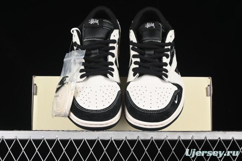 Nike Travis Scott x Fragment Design x Air Jordan 1 Low OG SP Sneakers - SJ2068-128
