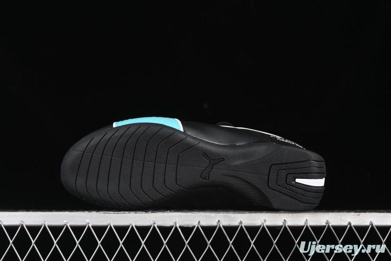 Puma Sparco Future Round Toe Lace-Up Leather Fabric Low-Top Lifestyle Casual Shoes - 308155-01