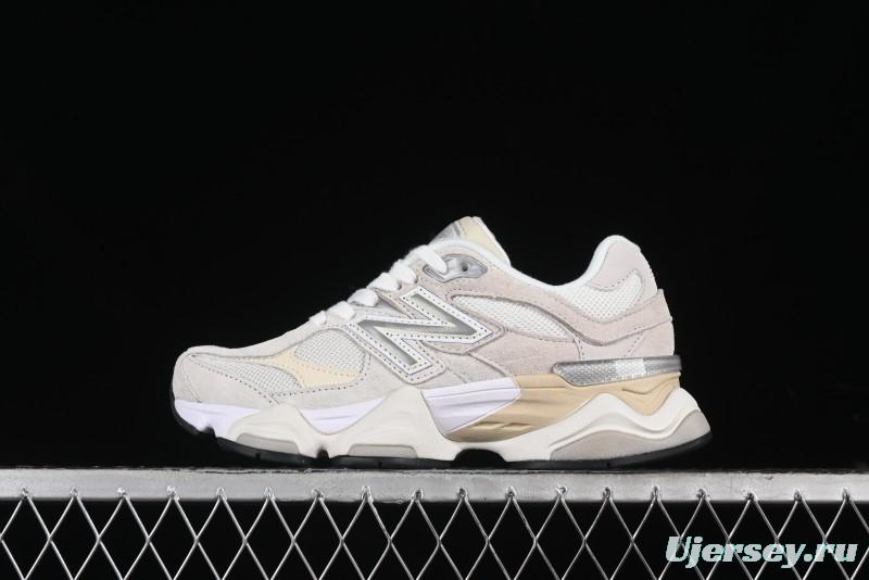 Joe Freshgoods x New Balance NB9060 Retro Casual Running Sneakers with ABZORB Cushioning - U9060WHT