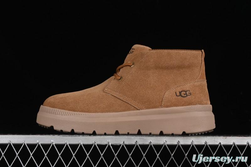 UGG Burleigh Chukka Comfortable Flat Lace-Up Round Toe Fashion Casual Boots - 1151773
