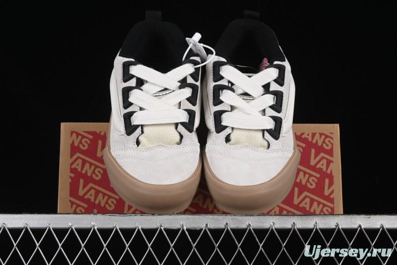 Vans Classics Knu Skool Retro Sneakers with Enlarged Toe and Thickened Tongue - VN000CZUVE1