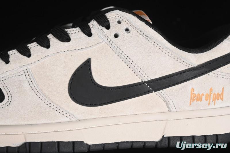 Nike SB Dunk Low FOG Collaboration - Anniversary High-End Custom Low-Top Casual Skate Shoes - KK1688-088