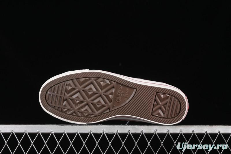 Converse Zoo Happy Pets Series High-Top Casual Sneakers with Plush Lining for Autumn Winter - A12769C