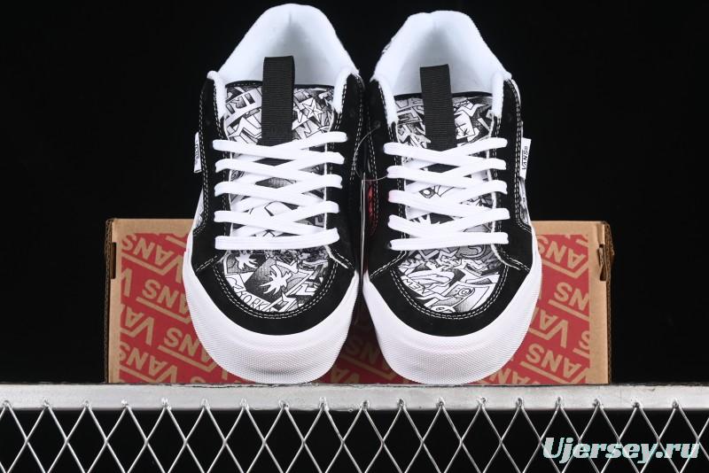 Vans Classics Knu Skool Retro Skate Shoes with Enlarged Toe and Thickened Tongue - VN000CZWBHJ