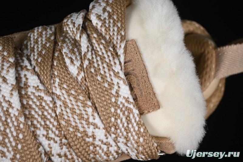 UGG Classic Ultra Mini Melange Low-Top Casual Shoes with Dual-Color Flat Laces - 1144032