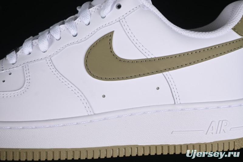 Nike Air Force 1'07 Low Casual Sneakers with Full-Length Air Cushion - FJ4146-110