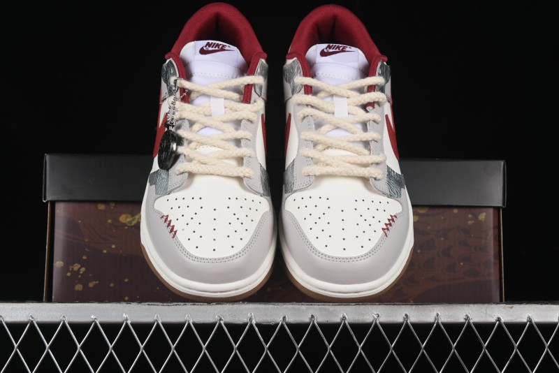 Nike Dunk Low Casual Sneakers with Chinese Style Gradient Design - FB7160-161
