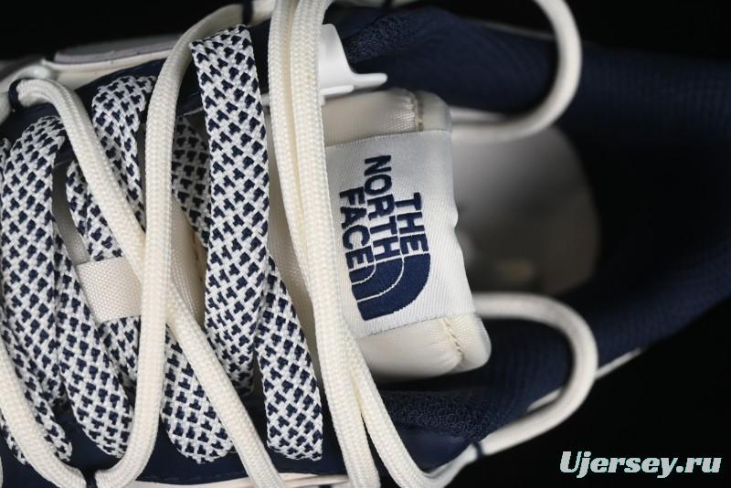 Nike Air Force 1 '07 Low The North Face Collaboration - Grey Blue Drawstring Low-Top Casual Sneakers - SJ1198-700