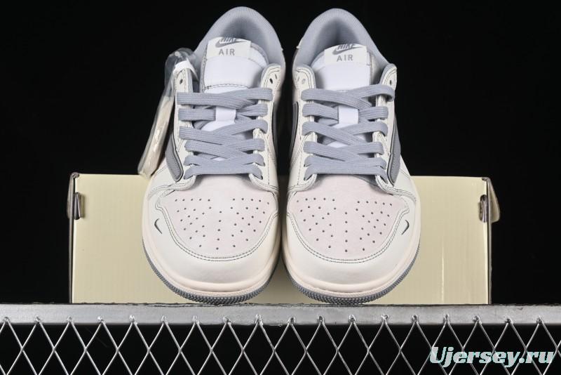 Nike Travis Scott x Fragment Design x Air Jordan 1 Low OG SP AJ1 Supreme Collaboration - XZ2268-003