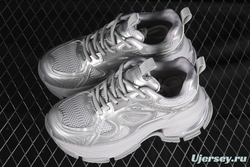 GG-CC Platform Sneakers with Chunky Sole for Casual Wear and Running - G24X9833