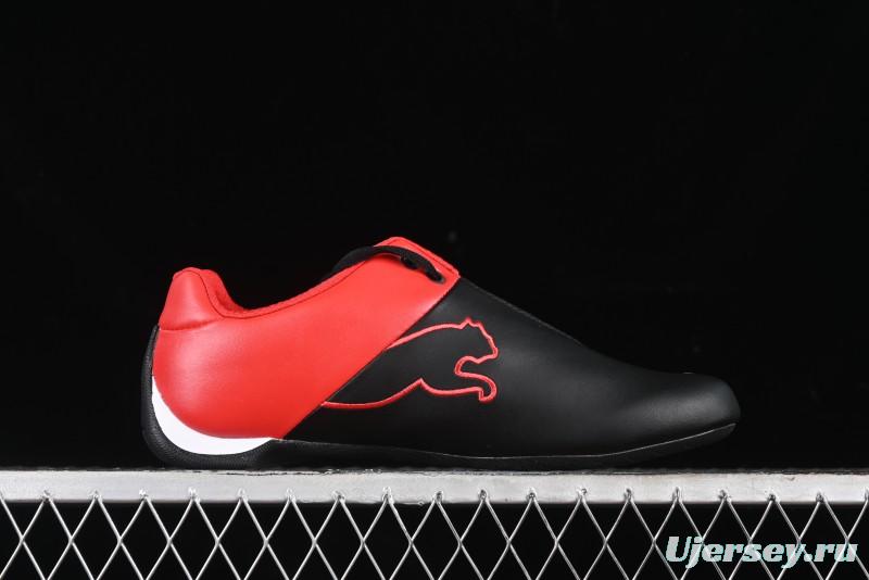 Puma Sparco Future Round Toe Lace-Up Low-Top Lifestyle Casual Shoes in Leather and Fabric - 307889-03