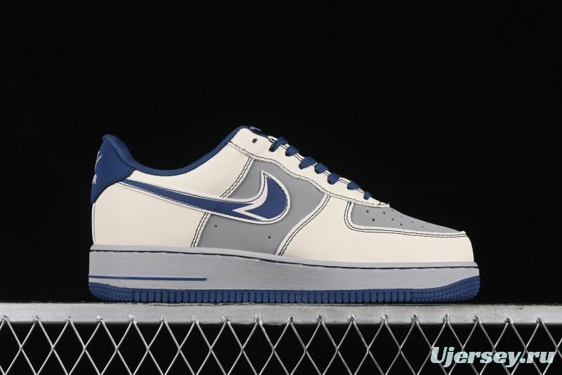 Nike Air Force 1 '07 Low The North Face Collaboration - Blue White Grey - KK1988-016