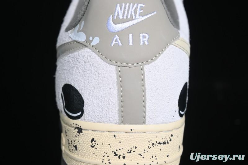Nike Air Force 1 '07 Low Milk Cookie Custom Low-Top Casual Sneakers for Autumn Winter - KL1210-111