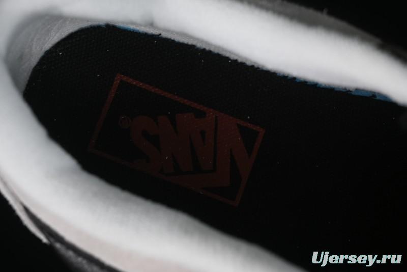 Vans Knu Skool Halloween White Black Low Top Retro Casual Vulcanized Slip On Shoes - VN0009QCSWE