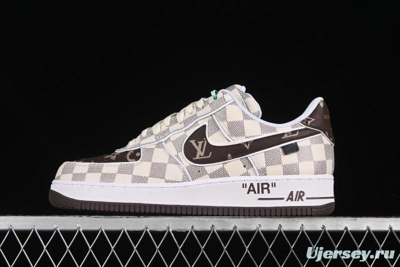 Nike Air Force 1 '07 Low Louis Vuitton Collaboration Casual Sneakers - LD4631-202