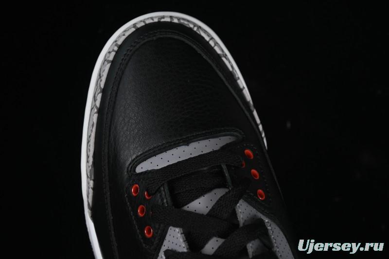 Nike Air Jordan 3 Retro "Black Cement" Basketball Shoes - DN3707-010