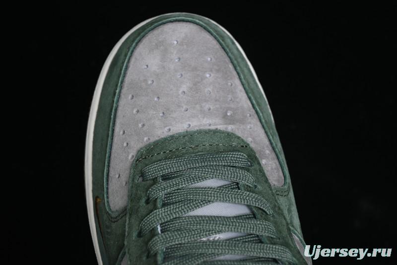 Nike Air Force 1 '07 Low UN Collaboration - Moss Green Low-Top Casual Sneakers - KK1988-022