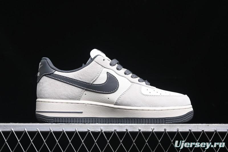 Nike Air Force 1 '07 Low Supreme The North Face Collaboration - Grey Black Red Logo - XZ6188-112
