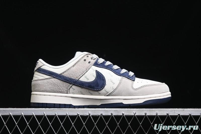 Nike SB Dunk Low Stussy Anniversary Custom Low-Top Casual Skate Shoes - FC1688-197