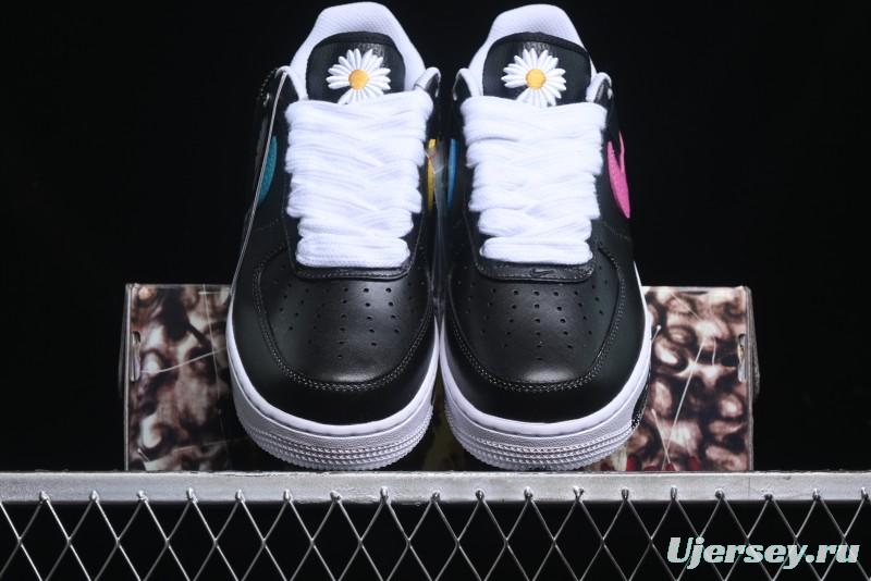Nike Peaceminusone x Air Force 1'07 Low Top Graffiti Casual Sneakers - AQ3692-004