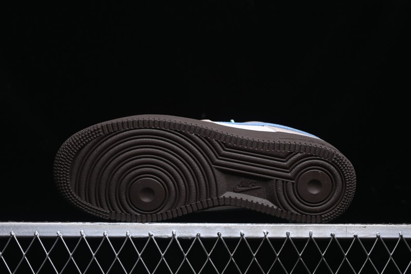 Nike Air Force 1 '07 Low Casual Sneakers with Full-Length Air Cushion - HQ3458-142