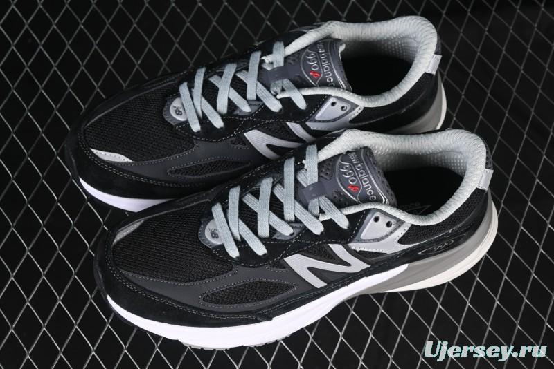New Balance 990 Series Premium Retro Running Shoes with Carbon Fiber Midsole - M990BK6