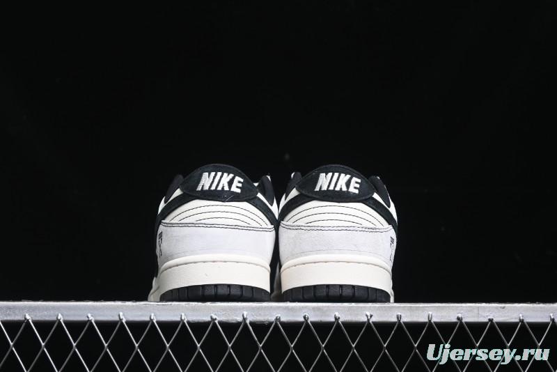 Nike SB Dunk Low OFF-WHITE Collaboration Anniversary High-End Custom Sneakers - YX5066-212