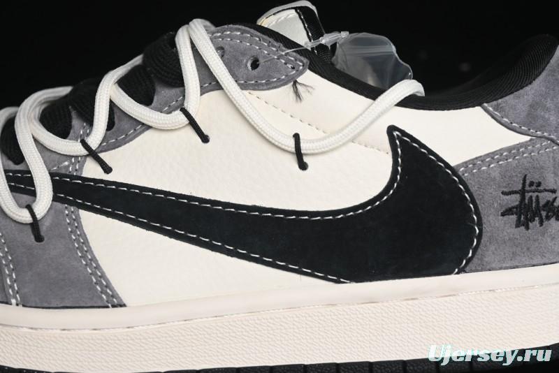 Nike Air Jordan 1 Low OG SP Travis Scott x Fragment Design Collaboration Sneakers - SJ0086-141