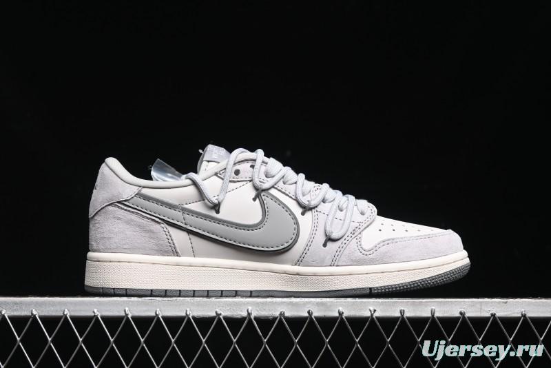 Nike Travis Scott x Fragment Design x Air Jordan 1 Low OG SP AJ1 - SJ0086-142