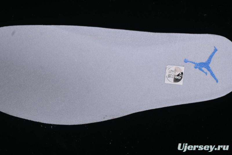 Nike Air Jordan 3 Retro "Lucky Shorts" Basketball Shoes with University Blue and White Colorway - CT8532-101