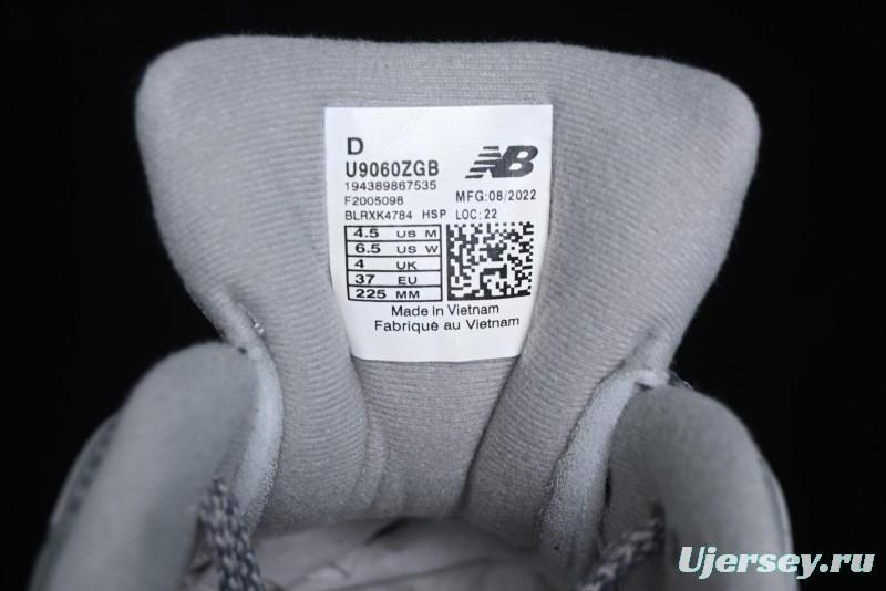 New Balance NB9060 Retro Casual Running Shoes with ABZORB Cushioning - U9060ZGB