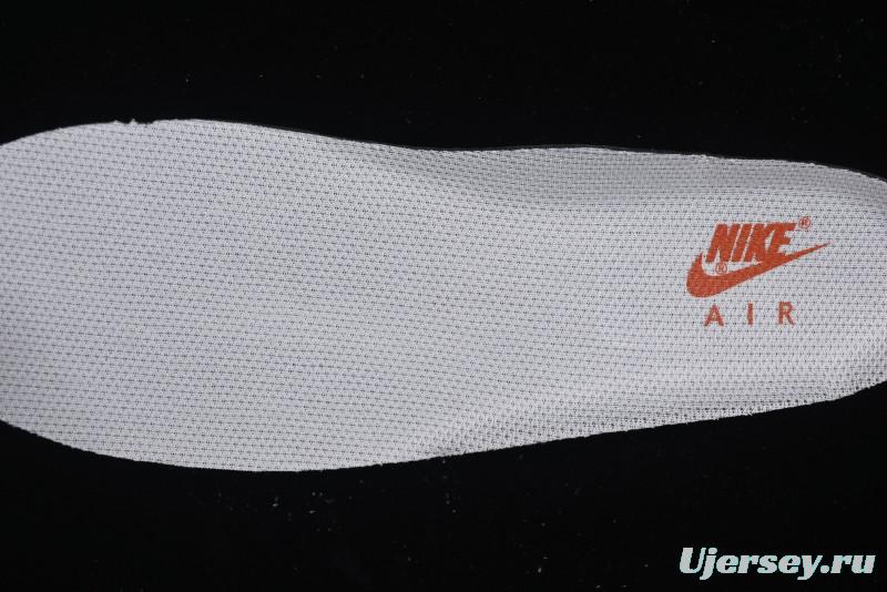 Nike Air Force 1 '07 Low Stussy Collaboration - Grey Brown Flyknit Low-Top Casual Sneakers - KK1988-025