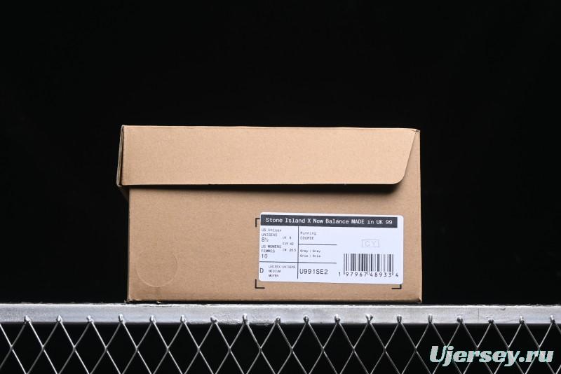 Stone Island x New Balance Made In USA M991 Collaboration Classic Dad Shoes Casual Running Sneakers - U991SE2