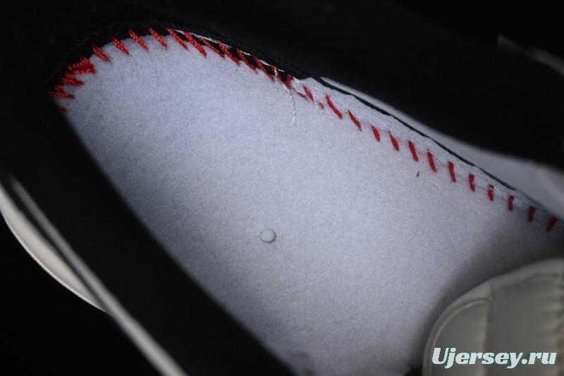 Nike Air Force 1 '07 Low Stussy Collaboration - AF1 Light Grey Red Tag Low-Top Casual Sneakers SJ6698-009