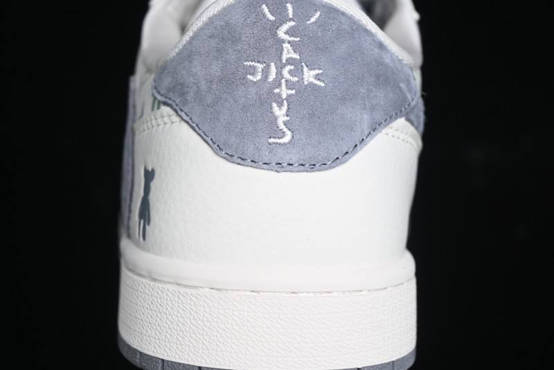 Nike Travis Scott x Fragment Design x Air Jordan 1 Low OG SP AJ1 Sneakers - SJ2068-111