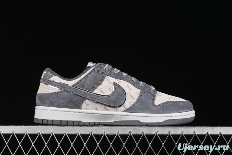 Nike SB Dunk Low Stussy Anniversary Edition Premium Customized Low-Top Casual Sneakers - XX2025-508