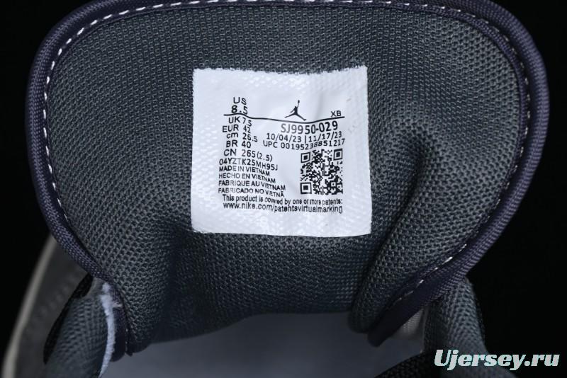 Nike Air Jordan 1 Low Stussy Collaboration Pig Grey Black Swoosh Custom Retro Basketball Shoes - SJ9950-029