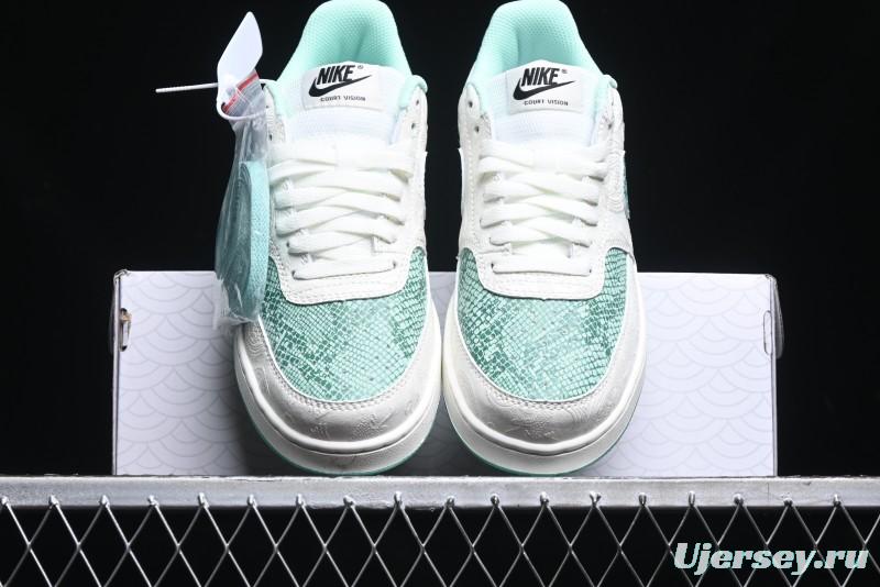 Nike Court Vision Lo 2025 Year of the Snake Theme Campus Casual Sneakers - CD5463-100