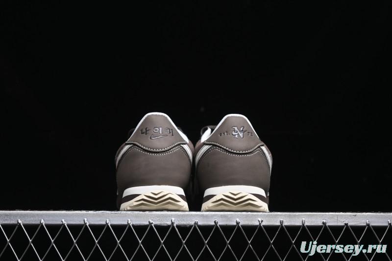 Nike Classic Cortez Leather Retro Running Shoes - FQ8144-237