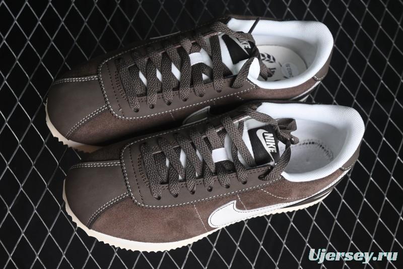 Nike Classic Cortez Leather Retro Running Shoes - FQ8144-237