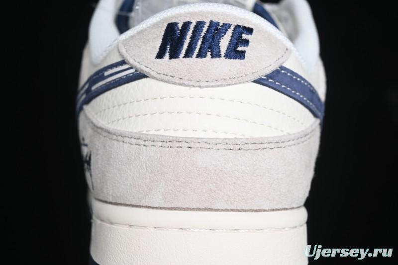 Nike SB Dunk Low Stussy Anniversary Custom Low-Top Casual Skate Shoes - FC1688-197