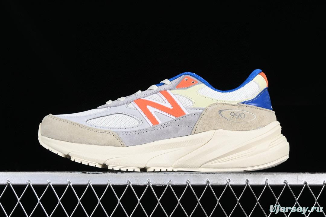 New Balance 990 Series Premium Retro Running Shoes with Carbon Fiber Midsole - U990KN6